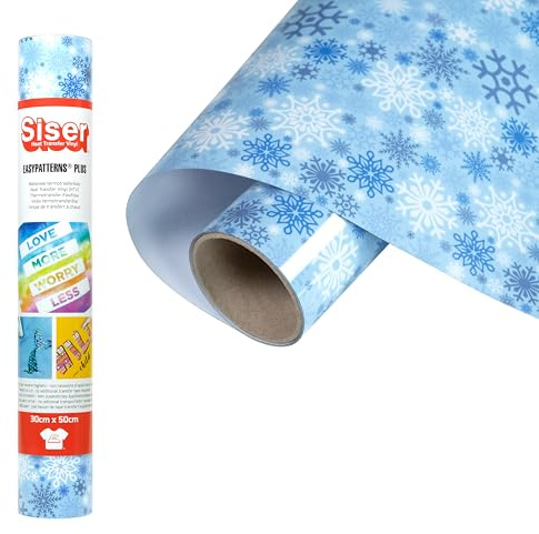 Siser® Easypatterns PLUS Serape, 30 cm x 0,5 m, värmeöverförbar vinyl för anpassning av kläder, accessoarer och hemtextilier, kreativa hobbymaterial