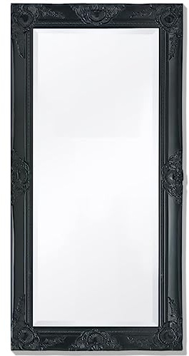 vidaXL Vägglampa i barockstil 100x50 cm svart