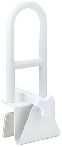 Butizone Bathtub Safety Rail, Medical Adjustable Tub Grab Bar Handle Clamp Safety Handrail Support for Seniors and Elderly