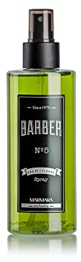 BARBER MARMARA No.5 Eau de Cologne Pump-spray Herren 250ml | after shave herren | Duftwasser | Rasierwasser Männer | Barber Herrendüfte | Bodyspray - Barbershop - Türkisches Cologne | Barbershop