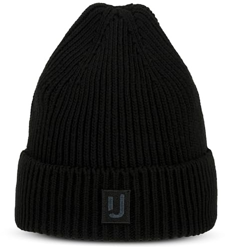 Johnny Urban Beanie Herren Damen Schwarz - Billie - Unisex Mütze für Herbst Winter - Warm & Weiche Wintermütze - Haube für Jungen Mädchen
