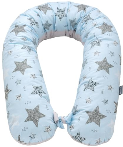 Bellochi | Cuscino Multifunzionale per Gravidanza e Allattamento | 170cm di Lunghezza | Larghezza 15cm | Circonferenza 45cm | Cotone di Alta Qualità | rigel star