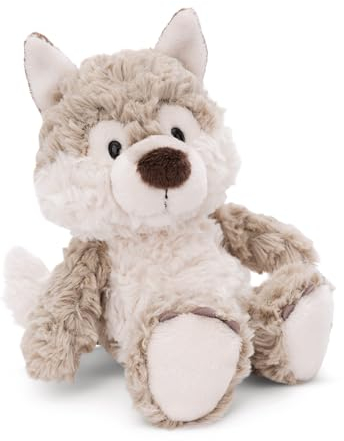NICI FOREST FRIENDS Loup Winny 25 cm - Peluche douce pour câliner, jouer et aimer, Peluche produite de manière durable - 49948