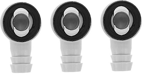 TOGEVAL Anschlussstück für Ablaufschlauch Der Klimaanlage 3 Stück 15 Mm Winkelstück Aus Stabilem Material Mühelose Installation Dicht und Witterungsbeständig