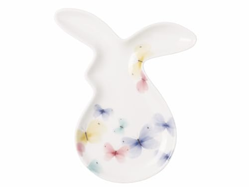 Hutschenreuther Frühlingsgrüsse Blumenwiese Hasenschale/Teller 19x14cm