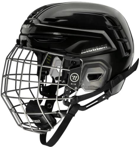 Warrior Helm Combo Alpha One Pro Senior, Größe:M, Farbe:Schwarz