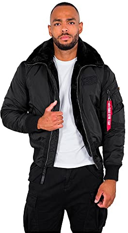 Alpha Industries B15-3 TT Bomberjacke für Herren Black