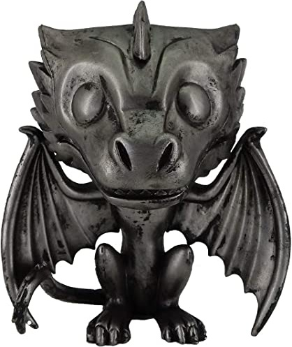 Funko POP! TV: GOT - Drogon - (IRON) - Game Of Thrones - Collectable Vinyl Figure - Gift Idea - Official Merchandise - Toys for Kids & Adults - TV Fans - Model Figure for Collectors and Display