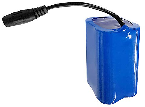 Sunydog Futterboot Akku 5200 mAh, 7,4 V Wiederaufladbare Batterie für RC Köderboote Angelköderboote, für Köderboot D11 D13 D13C D16 D18, Austausch der Köderbootbatterie Batterie für Fischerköderboote