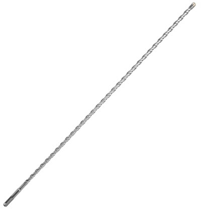 hsawbit SDS Plus - Brocas de martillo de 12 mm x 600 mm, broca de carburo de punta cruzada SDS para paredes de ladrillo, hormigón, piedra