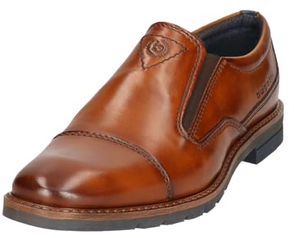 bugatti Men's Business Shoes, Men's Lace-Up, Cognac 6300, 11.5 UK