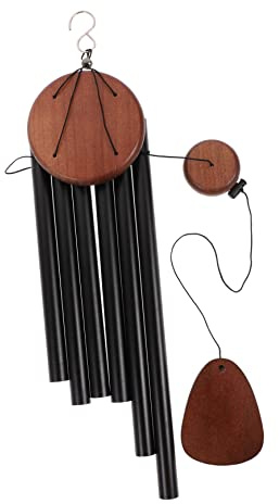 Levemolo Campanas De Viento para Exteriores Carillón De Viento Colgante Peral Decoración De Jardín para Decoración De Patio
