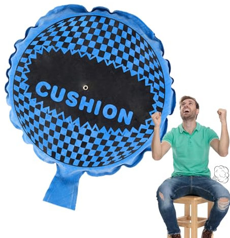 Generisch Furzkissen - Pupskissen | Whoopee Cushion | Lustige Furztasche | Aufblasbares Furzspielzeug | Pupskissen Kinder | Selbstaufblasend Pupskisse | Lustige Furz Prank Scherzartikel Party