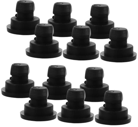 Gadpiparty 12 piezas Patas de Goma Antideslizantes para Electrodomésticos Protectores de Superficie Resistentes al Calor para Cocina Almohadillas para Olla Lenta y Tabla de Cortar