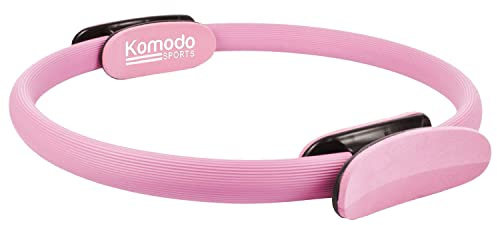 Komodo Pilates Ring Yoga Fitness Exercise Circle Gym Wheel (Pink
