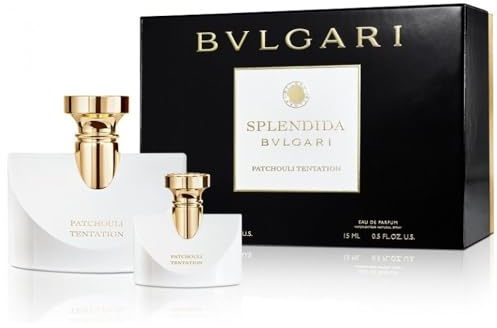 Splendida Bvlgari Patchouli Tentation by Bvlgari for Women - 2 Pc Gift Set 3.4oz EDP Spray, 0.5oz EDP Spray