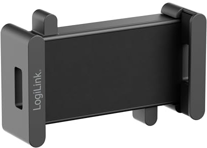 Logilink BP0204 – klämfäste för 4,7–15 tum enheter på monitorarmar (VESA 75 x 75), färg: svart