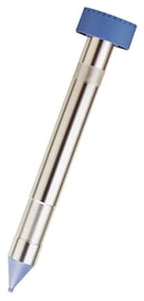 Pincho ahuyentador de topos con tecnología de ultrasonido, resistente al agua, fácil instalación; protege jardines y cultivos.