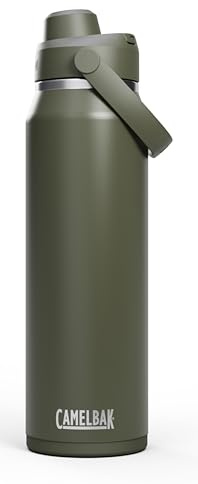 CamelBak Thrive Chug Stainless Steel Water Bottle 32oz, Moss
