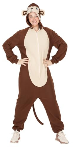 Rubies Overall für Erwachsene, Herren und Damen, Jumpsuit mit Kapuze und Schwanz, Kostüme für Karneval, Junggesellenabschied, Cosplay und Partys