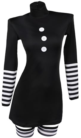 Hainnum The Puppet Costume Marionette Cosplay Black Dress Adult Halloween