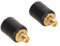 Yunir 2PCS MMCX Kabel Adapter, Dual Pin Stecker Arbeit für MMCX Kabel Verbunden mit für IE300 IE600 IE900 N30 N40 N5005 Stecker (Black)