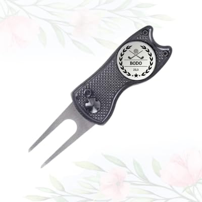 Generisch Personalisierbare Pitchgabel mit Ballmarker, (Grau)