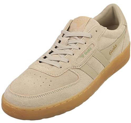 Gola Hawk Suede 86 Herren sportlicher Schnürer in Blau, Größe 40