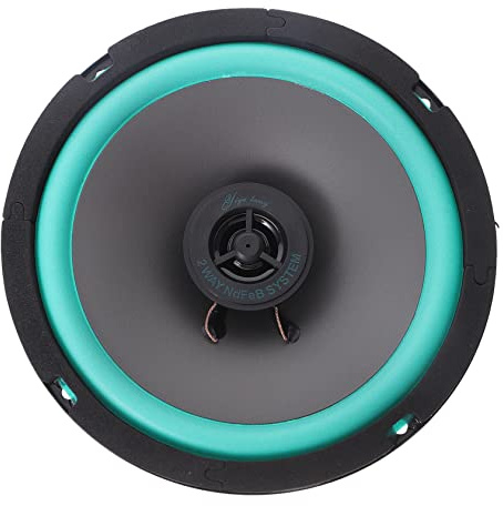 Ciieeo Altavoz De Audio para Coche De 6,5 Pulgadas 4 Ohm 160w, Altavoz De Rango Medio para Instalación Superficial, Optimización De Graves para Sistemas Estéreo De Automóvil