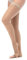 Relaxsan Basic 870A (Hautfarbe 2/M) Kompressionsstrümpfe Damen 18-22 mmHg, mit Silikonband und offener Spitze 140 den