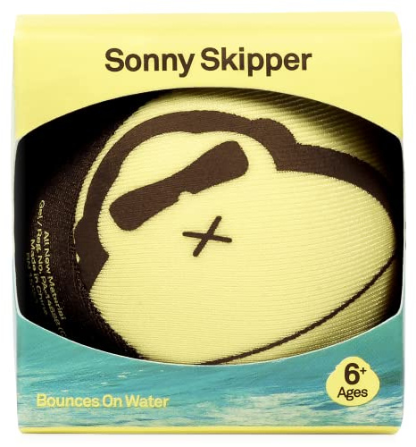 Sun Bum Sonny Skipper - Bola de Playa acuática, Regalo Ideal, Ideal para diversión al Aire Libre, Color Amarillo
