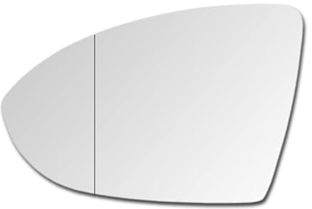 PS-T Spiegelglas zum Kleben Ersatzspiegelglas Außenspiegel Links Fahrerseite Asphärisch für VW GOLF VII 2012-2019