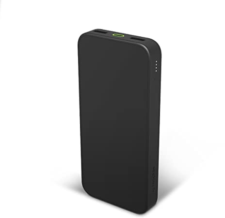 ZAGG mophie Powerstation, Schnellladung 20 W, 10K-Akku, mehrere USB-C- und USB-A-Anschlüsse, Schwarz