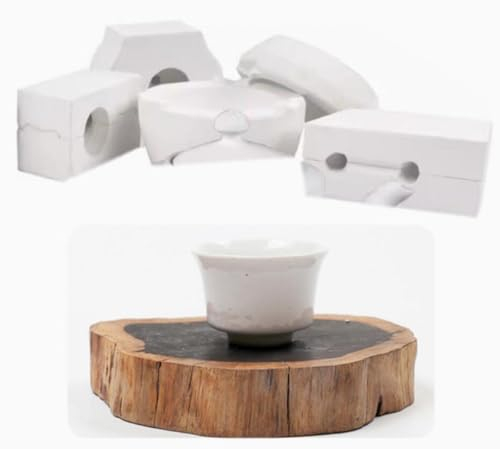 ZHONGJIUYUAN 1 juego de herramientas de cerámica para formar moldes de yeso hechos a mano para decoración del hogar, mini recipiente de té