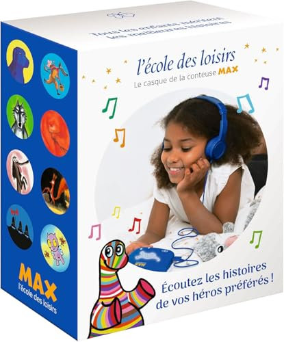 Max - Casque Audio - La Boîte à Histoires de l'école des loisirs