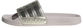 adidas Unisex ADILETTE SHOWER SLIDES, ice purple/Ice Gold Met./Ice Gold Met., 10 UK