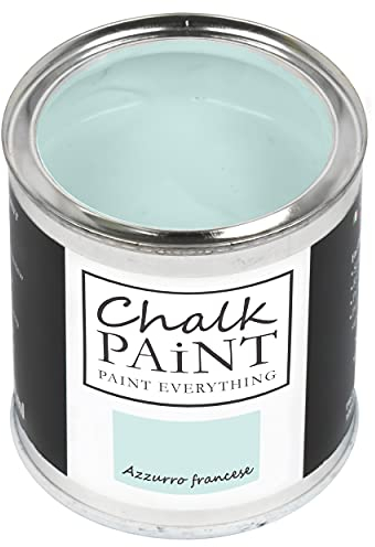 Chalk Paint Everything® Azzurro Francese (French Blue) – 750 ml Water-Based Chalk Paint for Shabby Chic Furniture, Décor, and Upcycling Projects – Non-Toxic, Easy to Apply