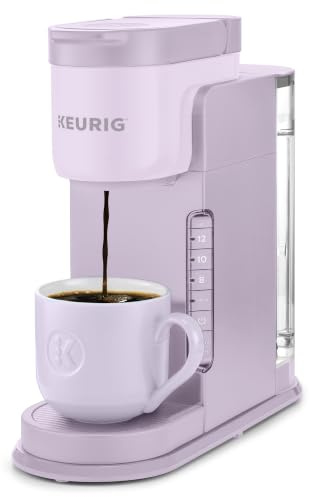 Keurig K-Express Single Serve K-Cup Pod Coffee Maker, 3 Brew Sizes, Strong Button Feature, 42oz Removable Reservoir, Lavender