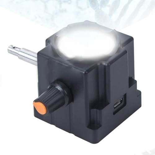 Mikroskop-Lichtquelle, biologische Mikroskop-Lampe, USB-weißes LED-Licht, verstellbare Lichtquelle für Labor, optische Instrumente (wiederaufladbar)