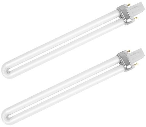 MDLSDE 11W Compact Fluorescent Lamp 2 Pin, G23 Cool White 6500K 900LM U Shape Single Rotating Tube Energy Saving Lamp AC 220V CFL Bulb Non Dimmable Suitable for Corridor Desk Lamp Bedroom Kitchen