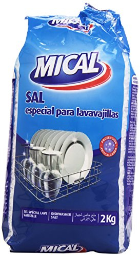 Mical – Sale – Speciale per lavastoviglie – 2 KG – [Confezione da 6]