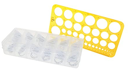 AFH Webshop Edelstahlringe zur Stabilisierung des Fingergelenks in verschiedenen Durchmessern mit Aufbewahrungsbox und Messschablone