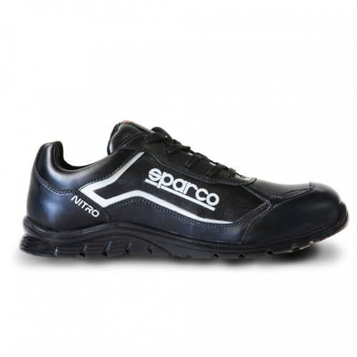 Sparco - Nitro Mikko ESD S3L SR FO - Zapatos de Seguridad Unisex para Correr - Calzado de Trabajo Repelente al Agua - Puntera compuesta - Suela Antideslizante - Transpirables - EU 42