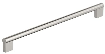 Amerock Versa 18 inch (457mm) Center-to-Center Satin Nickel Appliance Pull, BP55535G10