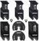 BATIOPV 22tlg Multitool Sägeblätt Set Universal Zubehör für Holz, Metall, Kunststoff Kompatibel mit Makita DTM51Z, Dewalt, Einhell, Fein, Ryobi – Präzise & Langlebig