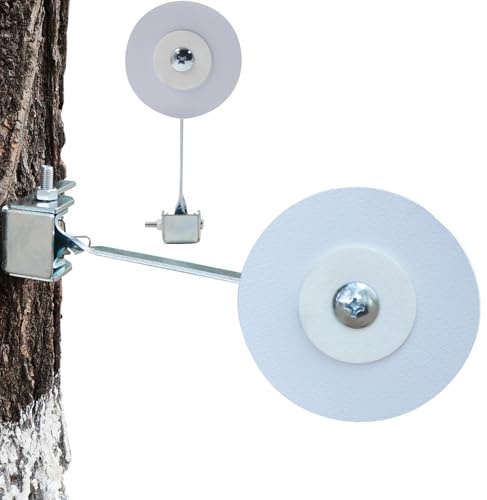 Runzkzy Obiettivi di Tiro per la Pratica della Fionda, Bersaglio di Reset Automatico Accessori di Tiro All'aperto per Pistola a Pallini Airsoft BB Gun