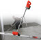 Attrezzo vibrante per calcestruzzo, attrezzo vibrante per la finitura del calcestruzzo Power Screed + tavola in acciaio inossidabile, kit vibrante per massetto in calcestruzzo,1.5m-2Battery