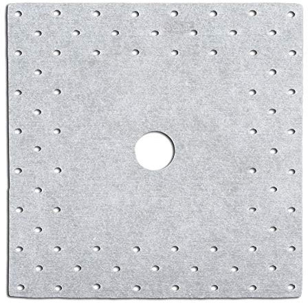 Manguito de sellado especial 50 unidades. G03 - Manguito de ducha (120 x 120 mm, orificio de 16 mm de diámetro)
