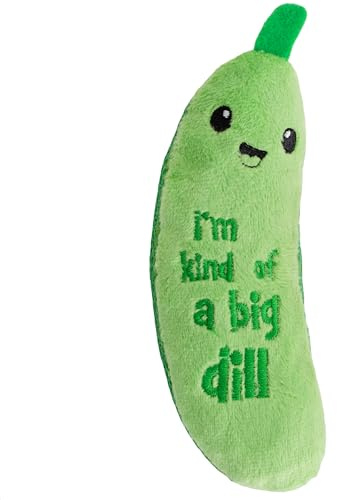 Catstages Catnip Toys for Cats - Fun Pickle-Shaped Toy For Kittens & Adults - Crinkle Catnip Toy For Cat Dental Care Including Teething - Hours of Fun & Enrichment, Best for Indoor Cats.