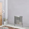 Blümme 600 x 884mm Designer Horizontal Single Flat Panel Bathroom Heater Central Heating Radiators Chrome